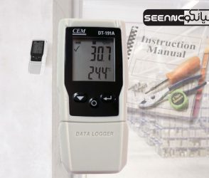 راهنمای کاربری فارسی دیتالاگر دما و رطوبت سی ای ام CEM DT-191A