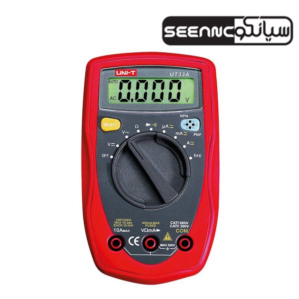 مولتی متر دیجیتال یونی تی مدل +UNI-T UT-33A