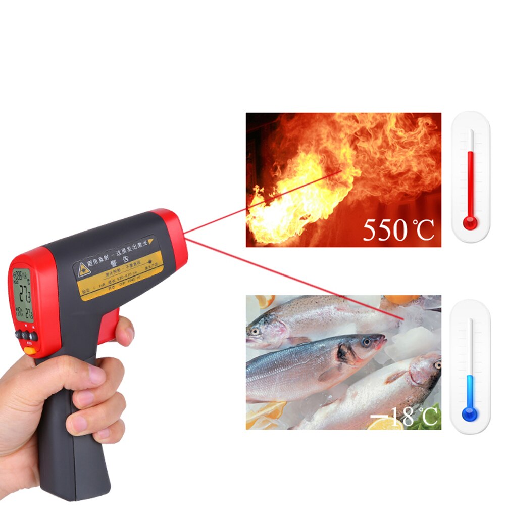 UNI-T-UT301A-Professional-Non-Contact-Infrared-Thermometer-UT-301A-meter-12-1-18-350oC